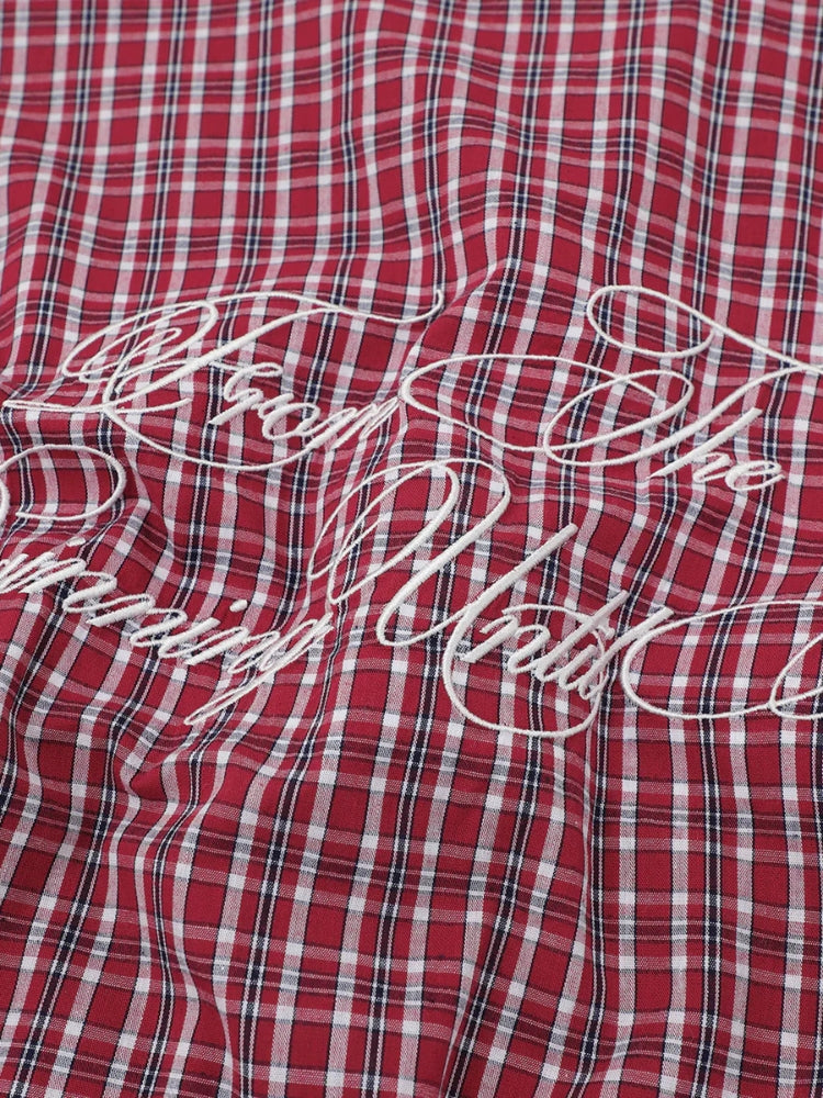 DCRB Plaid Shortsleeve Shirt