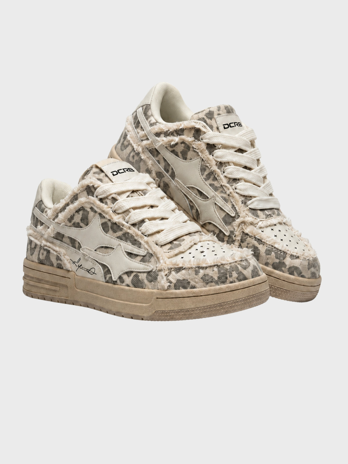 DCRB Ash Leopard Sneakers