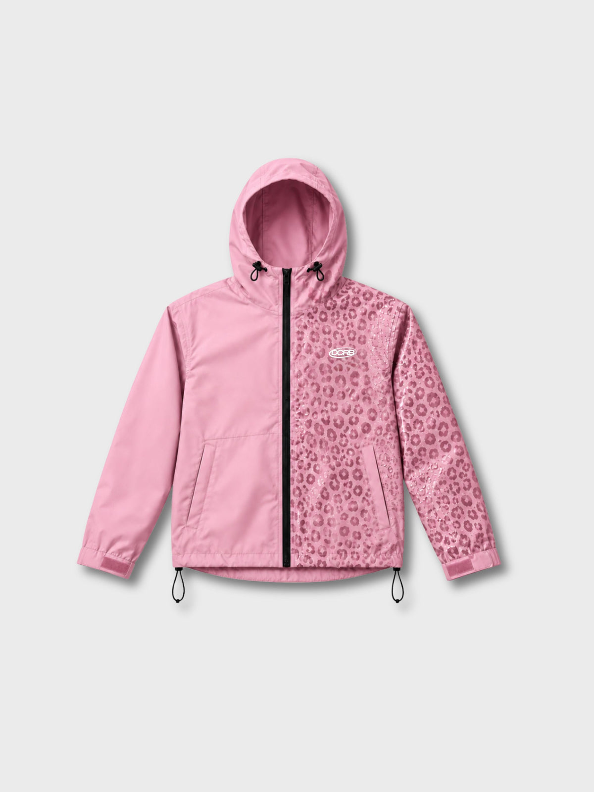 DCRB Black Water Reactive Cheetah Rain Jacket