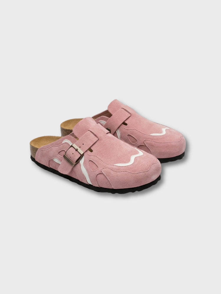 DCRB Wavey Clogs - Dusty Pink
