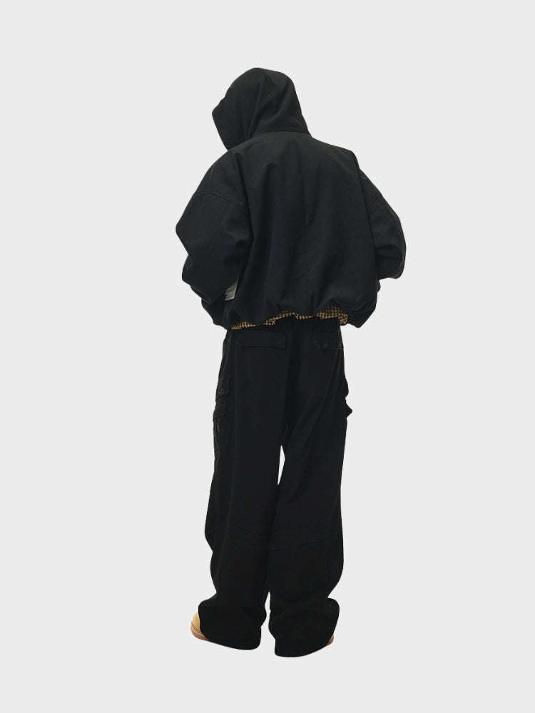 DCRB Boxy Teddy Fleece Zipper with Hoodie