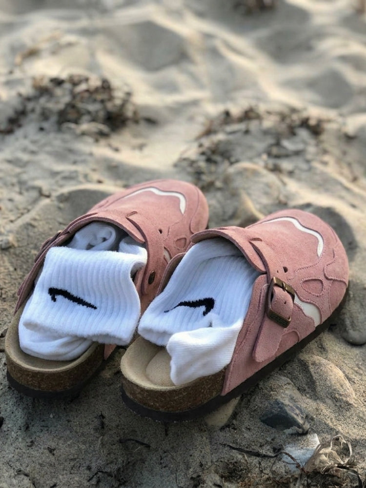 DCRB Wavey Clogs - Dusty Pink