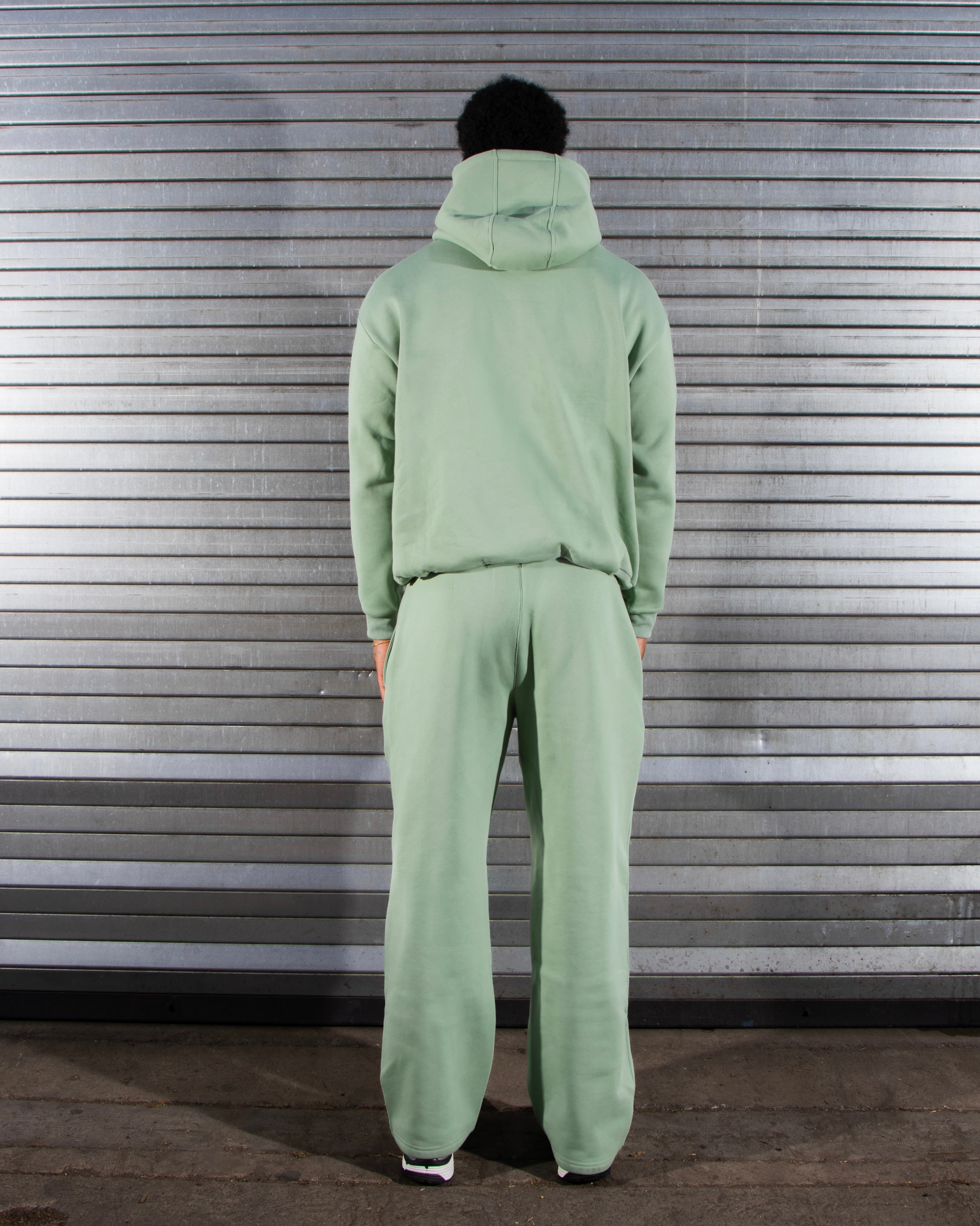 DCRB Tracksuit Open Leg Jogger - Verde Claro