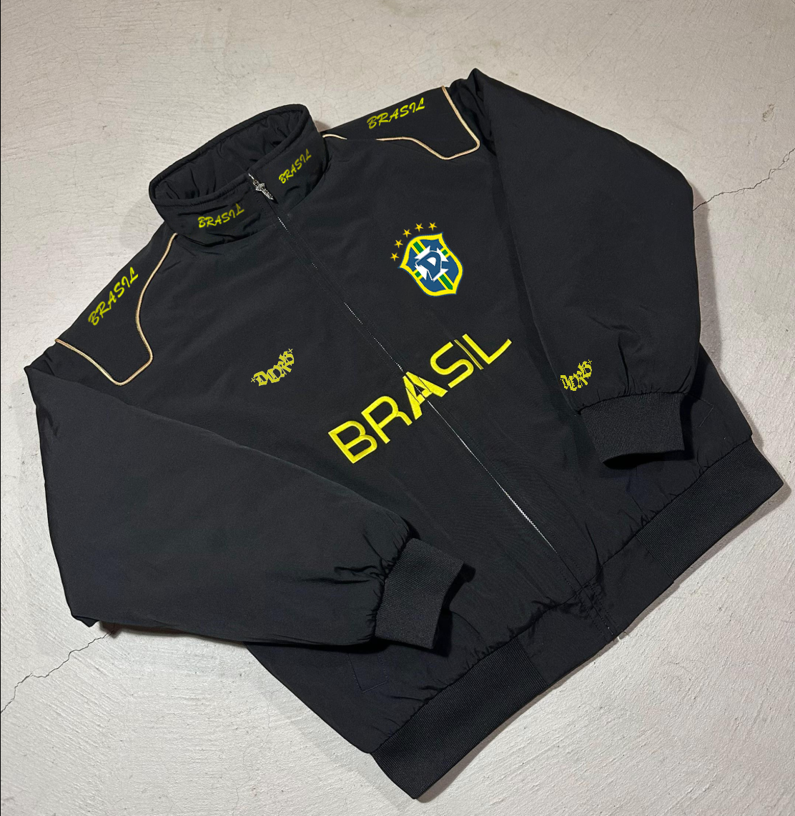 🇧🇷 Limited Edition DCRB - Brasil Football Jacket