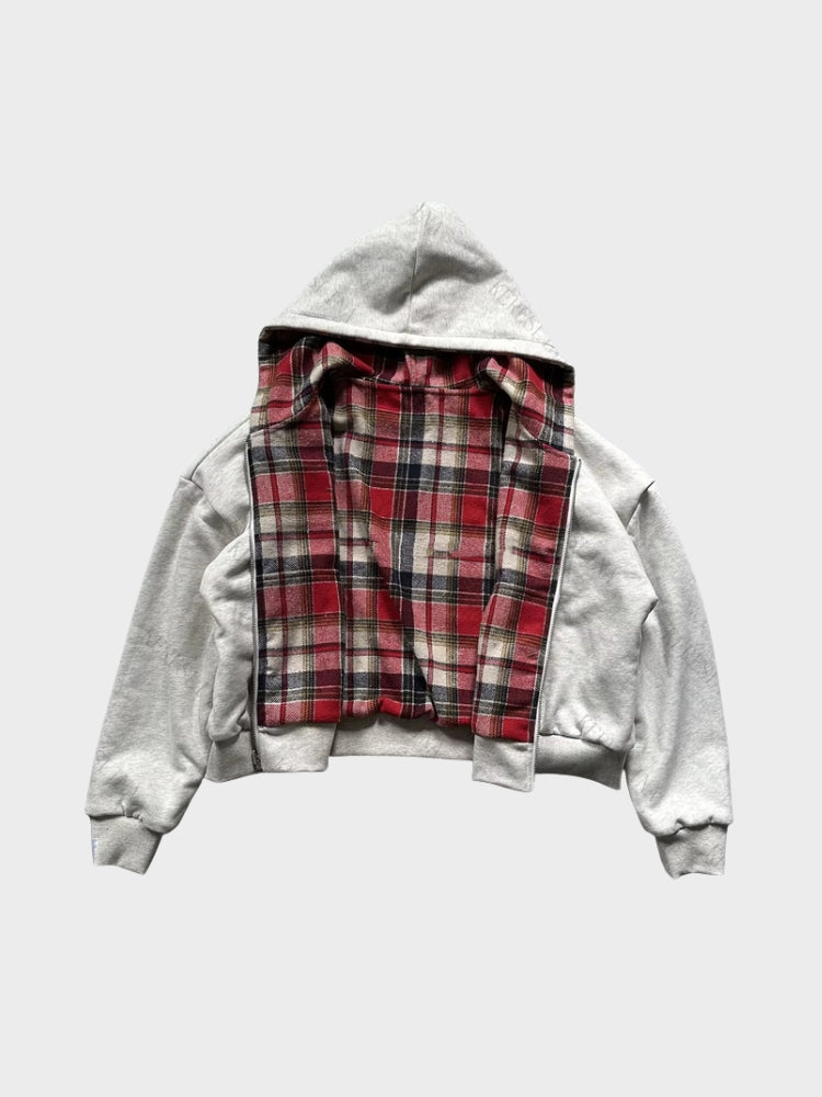 DCRB Inside Out Checkered Zipper