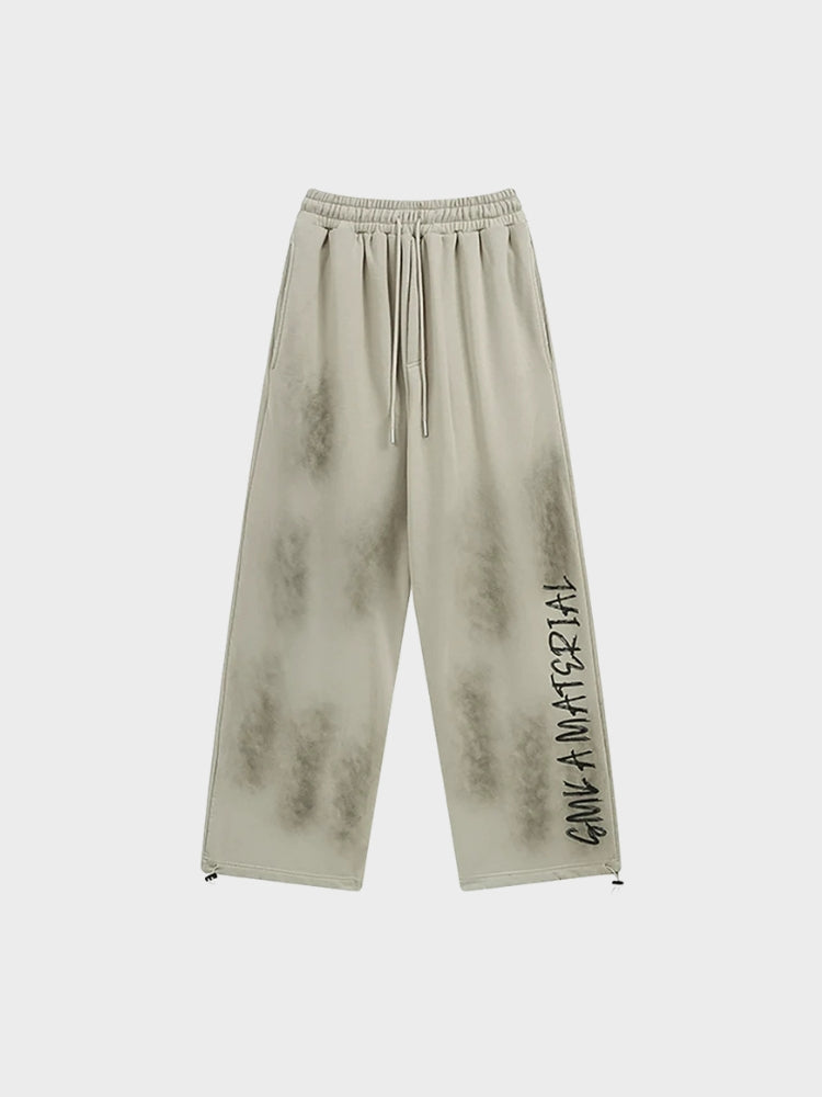 DCRB Distressed Material Joggers