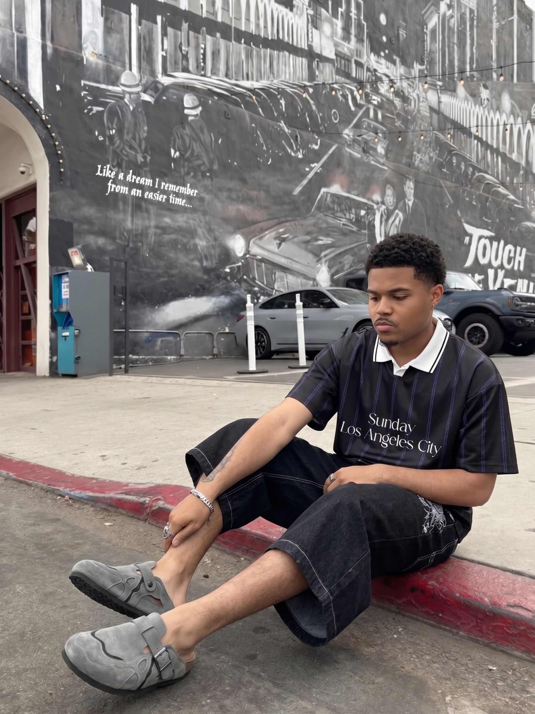 DCRB Raw Black Denim Jorts