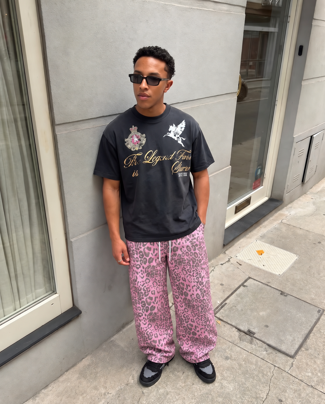 DCRB Pink Leopard Joggers
