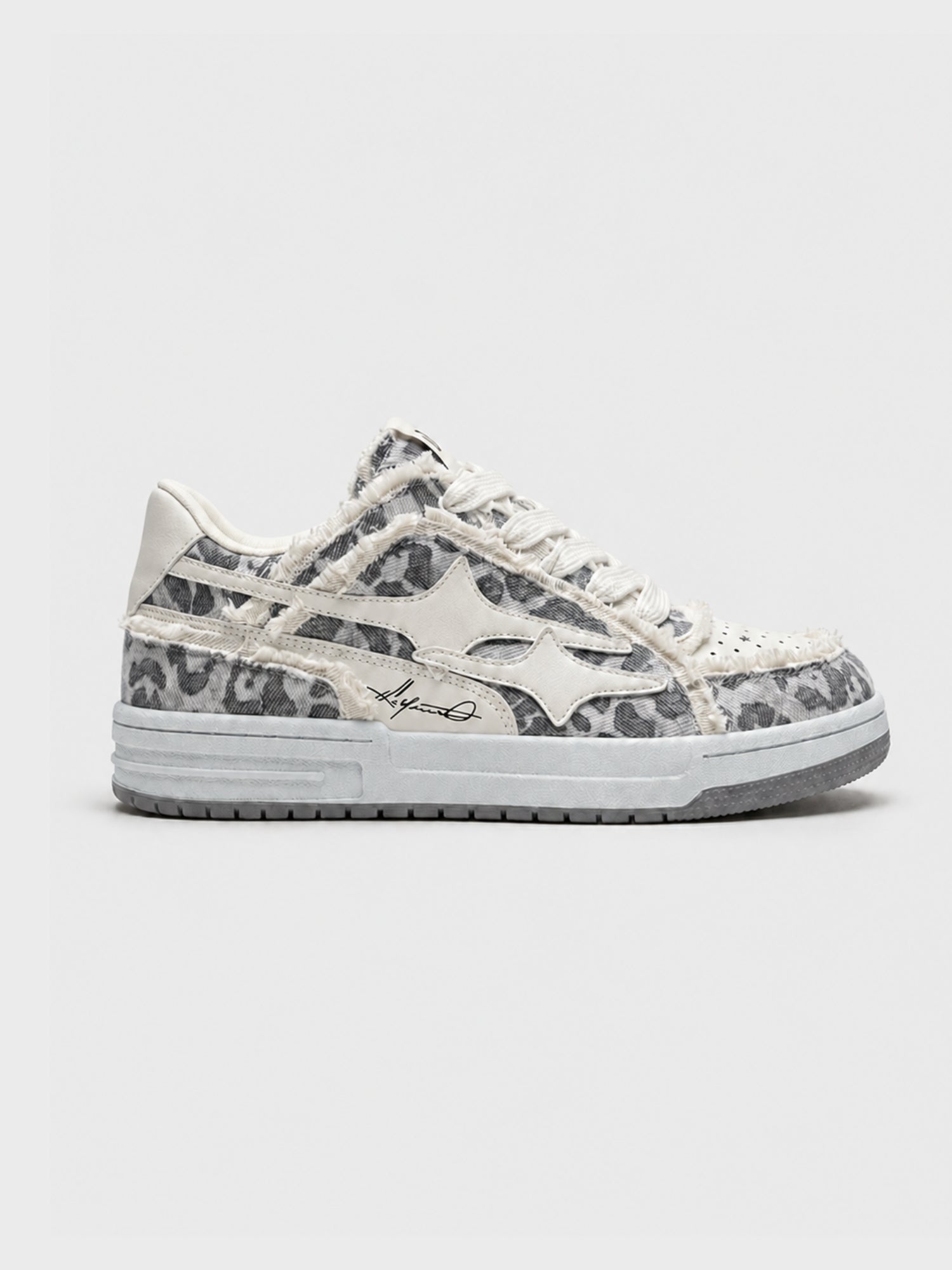 DCRB Ash Leopard Sneakers