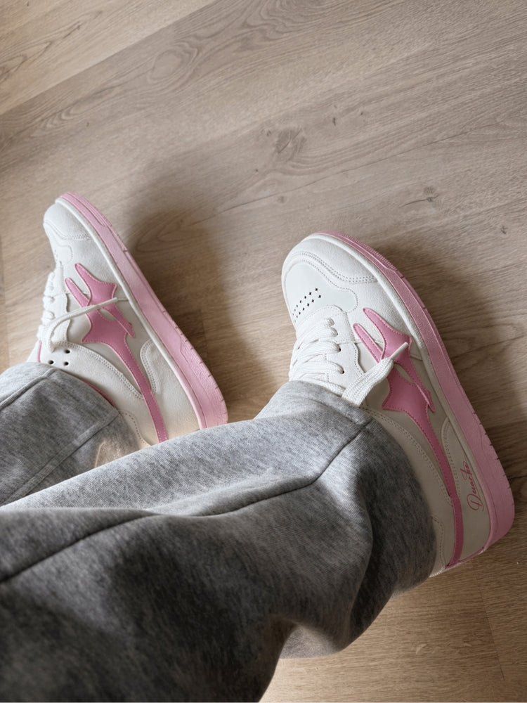 DCRB Blush Suede Sneakers