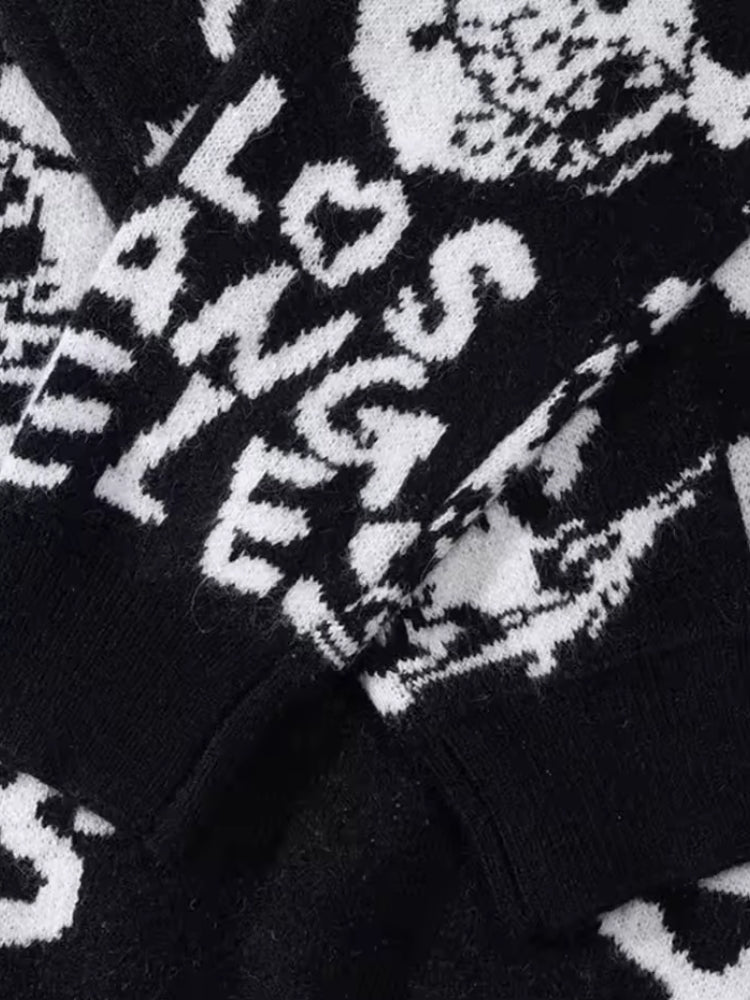 DCRB City Skull Knitwear