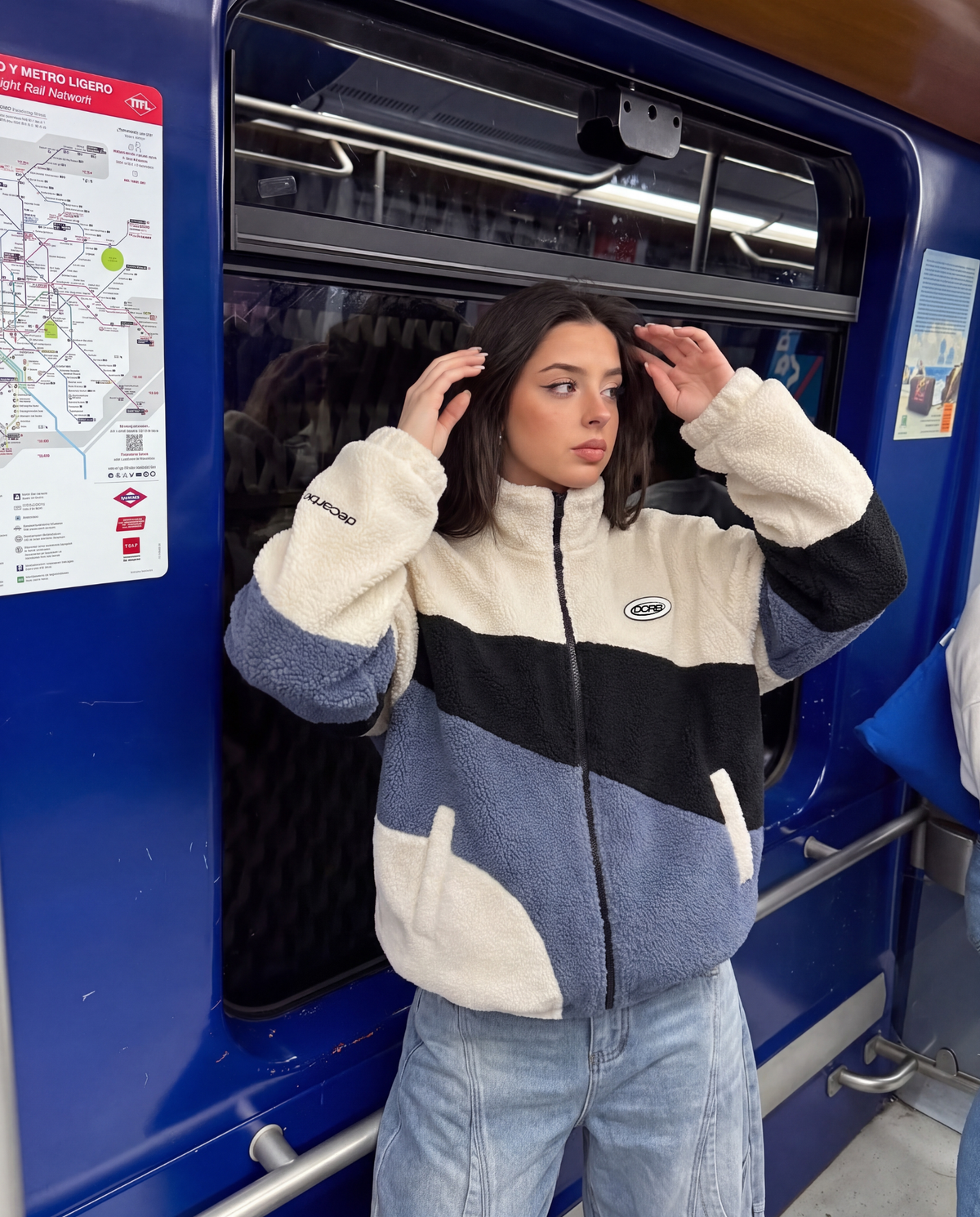Decarba x Fuzzy Retro Fleece Jacket