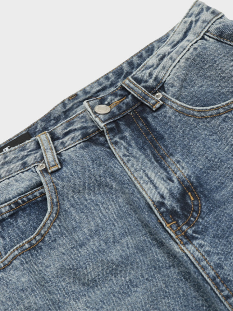 Calça jeans básica DCRB Barrel Fit