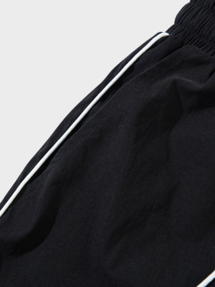 DCRB Y2K White Striped Sport Joggers