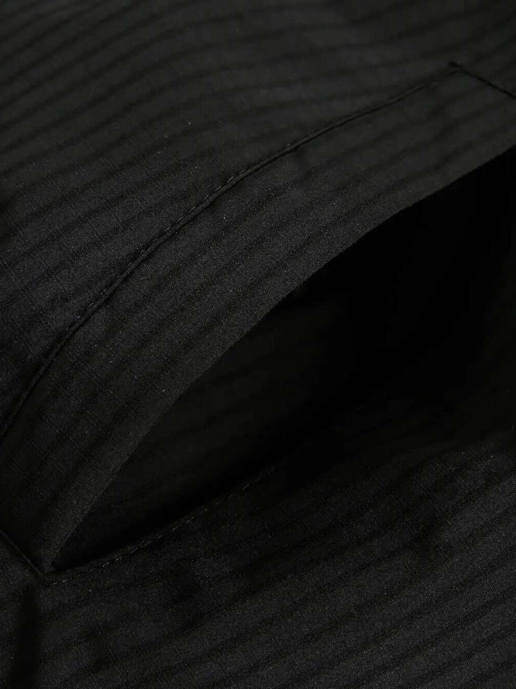 DCRB Boxy Fit Padded Coat with Fur Hoodie