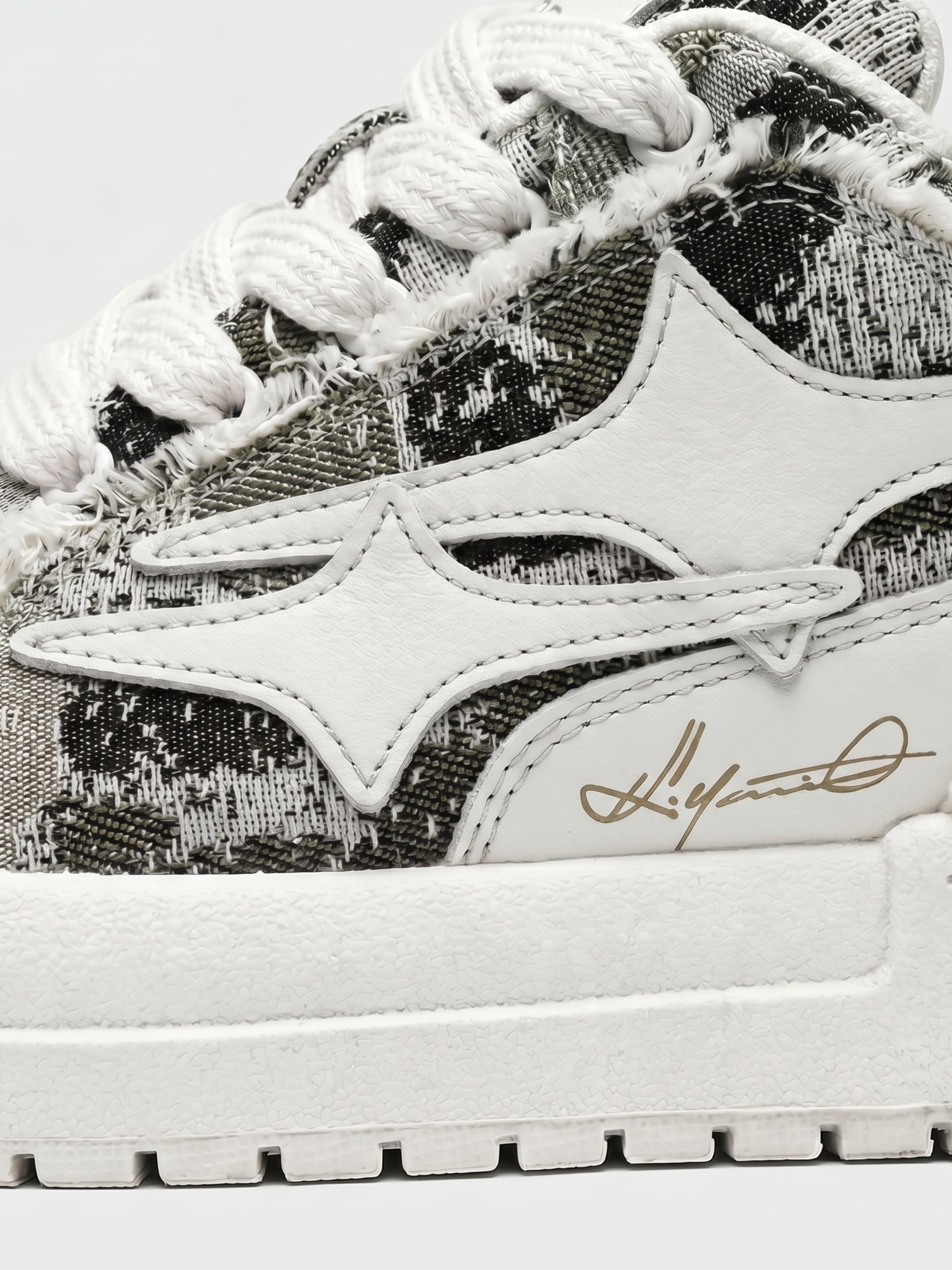DCRB Broken Camo Green Sneakers