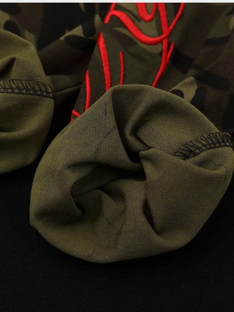 DCRB Camo Raglan Longsleeve