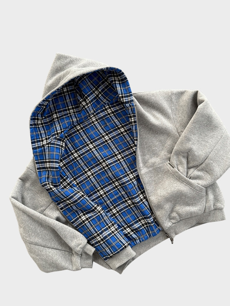 DCRB Inside Out Checkered Zipper