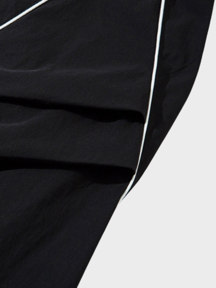 DCRB Y2K White Striped Sport Joggers