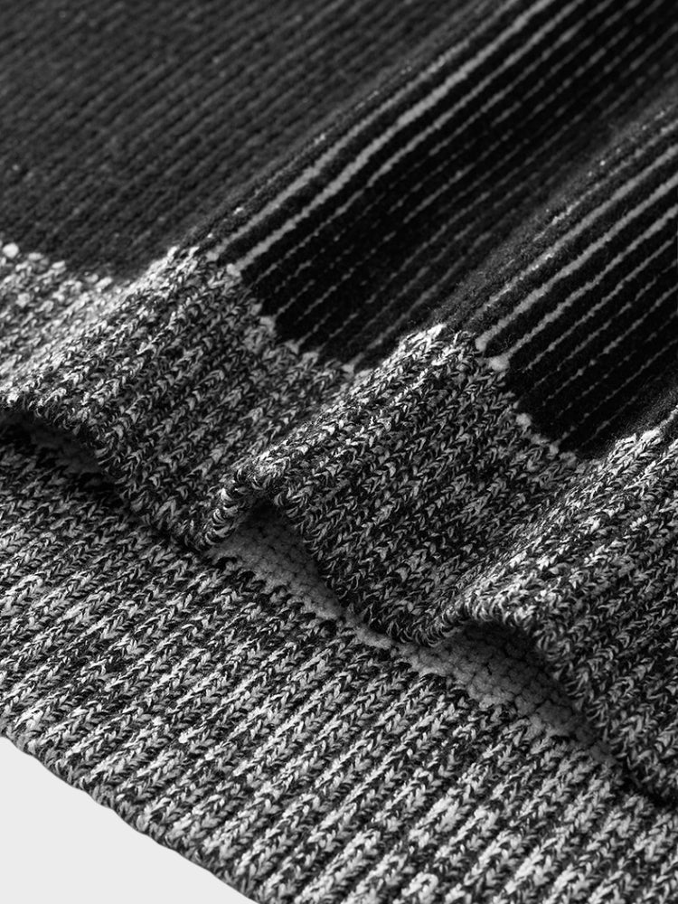 DCRB Two Tone Dark Knitted Sweater