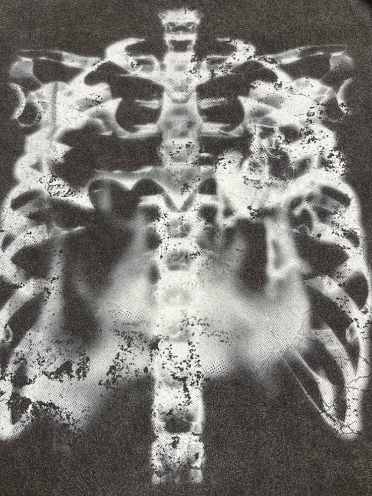 DCRB Washed Skeleton Tee