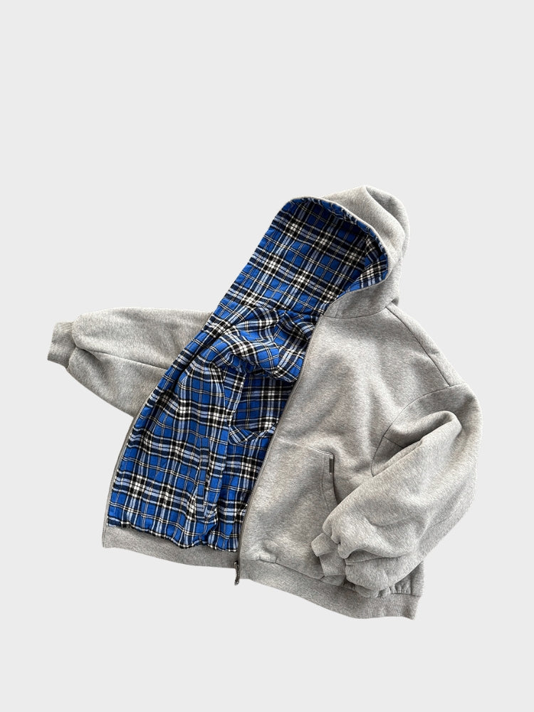 DCRB Inside Out Checkered Zipper