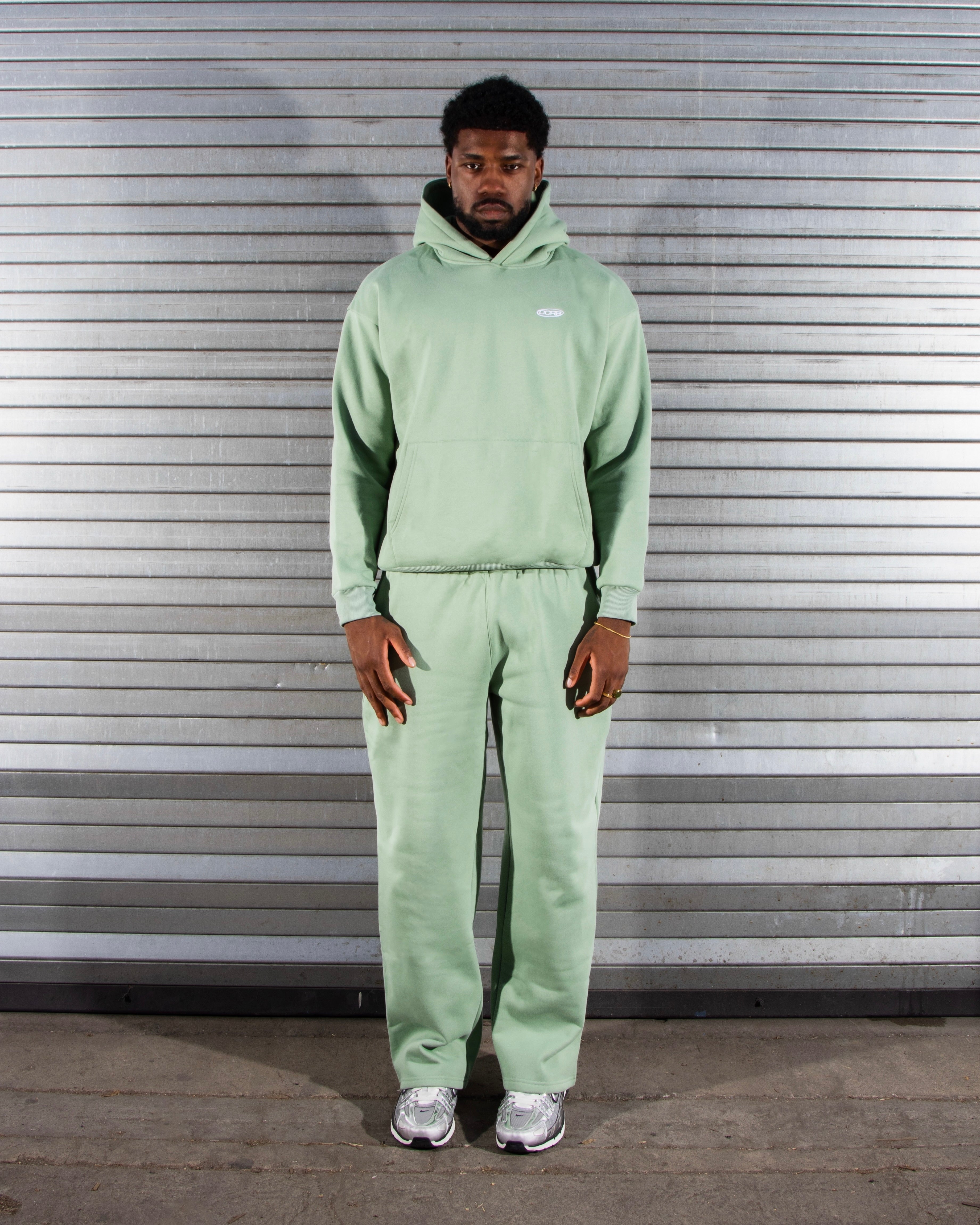 DCRB Tracksuit Open Leg Jogger - Verde Claro