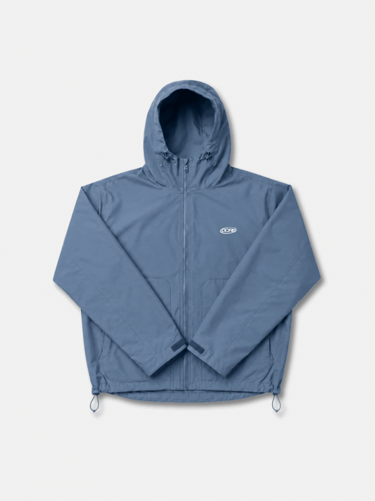 DCRB Blue Water Reactive Cheetah Rain Jacket