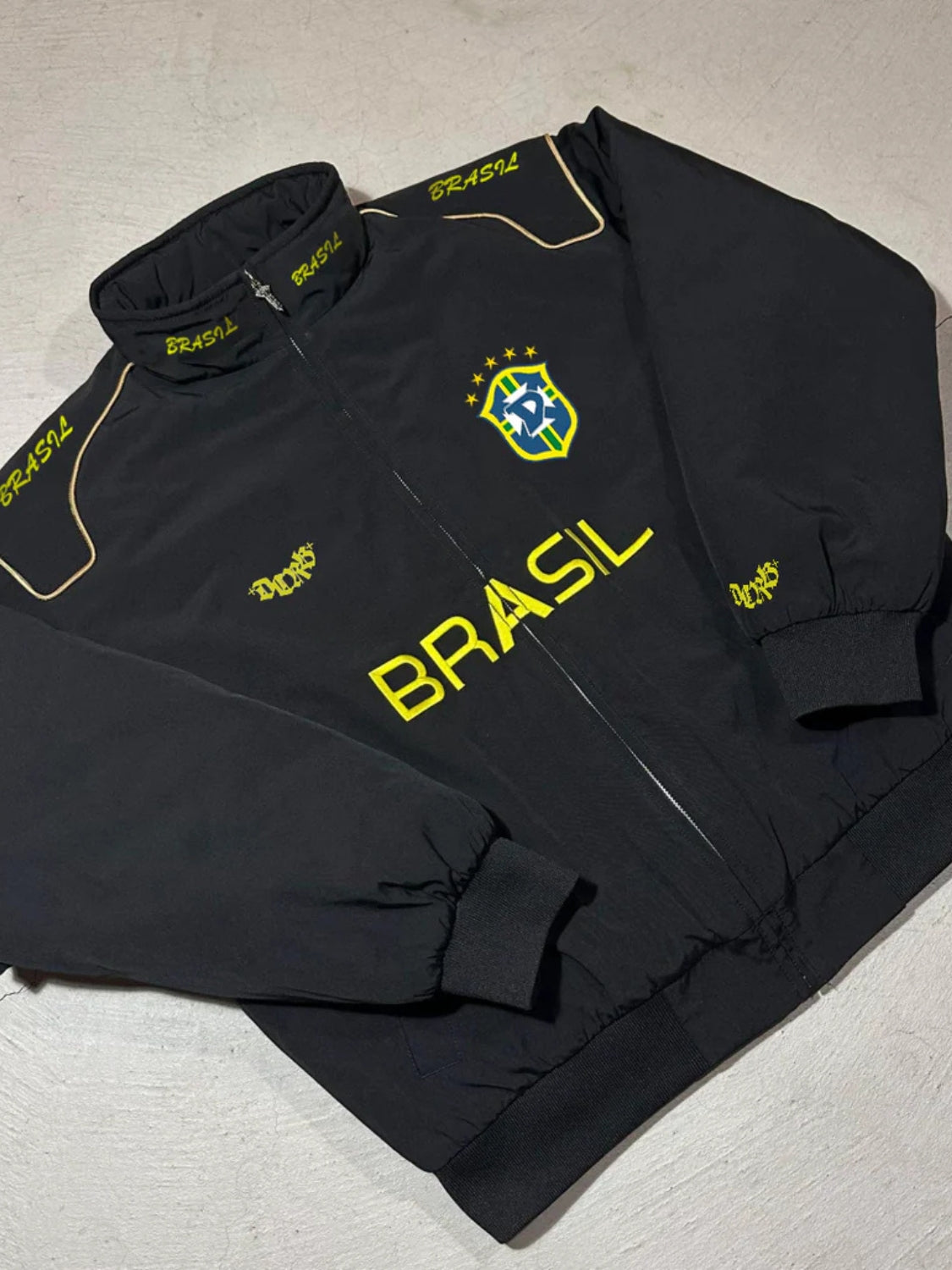 🇧🇷 Edição Limitada DCRB - Jaqueta de Futebol Brasil