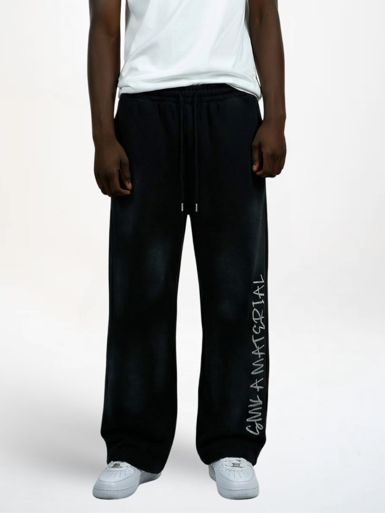 DCRB Distressed Material Joggers