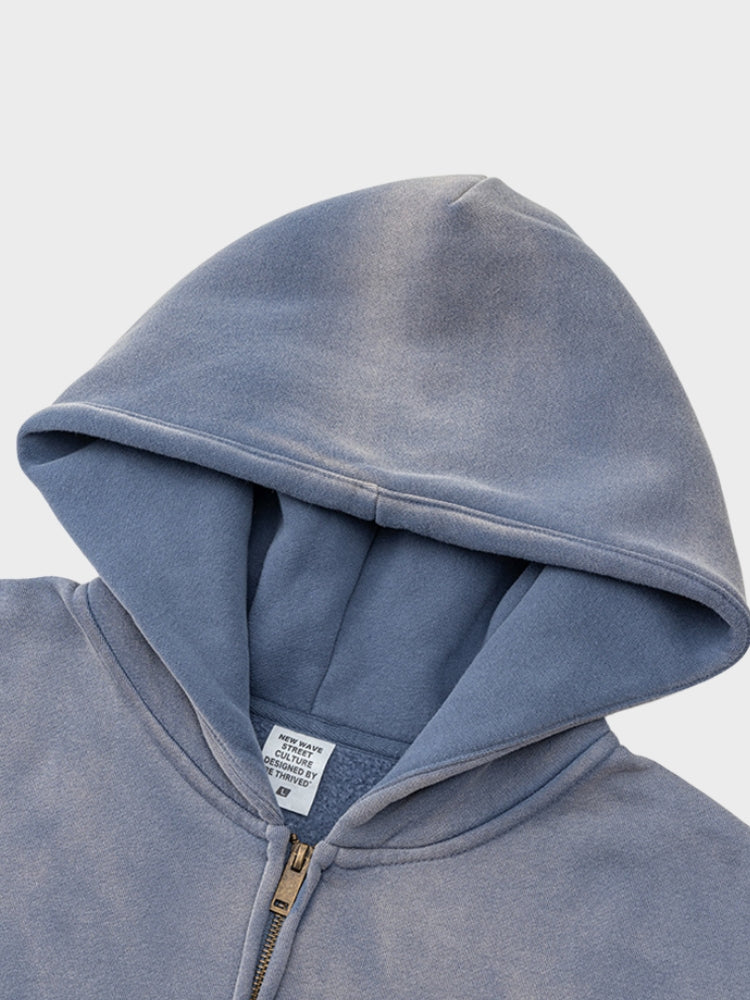 Moletom com capuz Decarba Gradient Washed 330 GSM