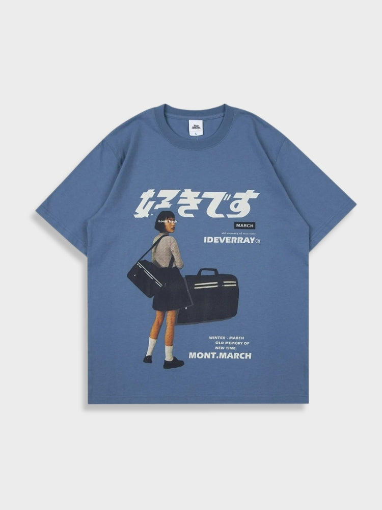 Camiseta Harajuku Girl