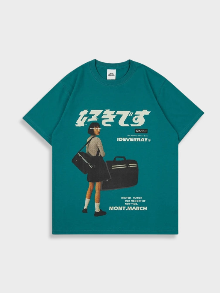 Camiseta Harajuku Girl