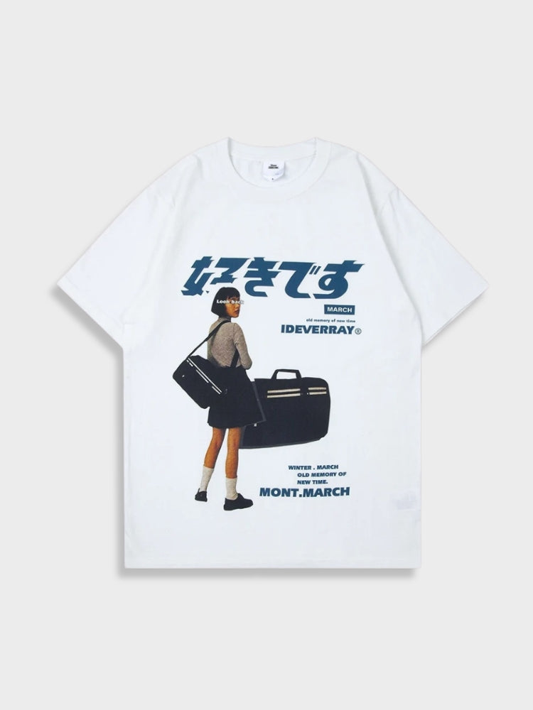 Camiseta Harajuku Girl
