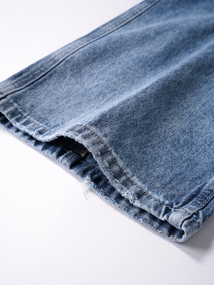 DCRB Baggy Denim Jeans - Grey/Blue