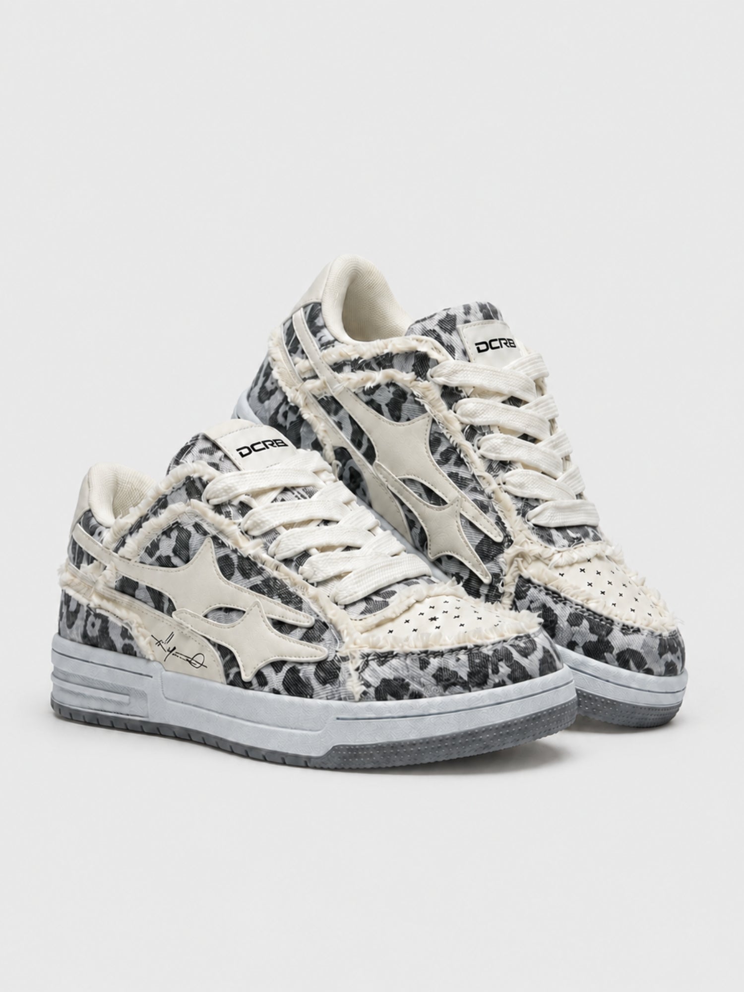 DCRB Ash Leopard Sneakers