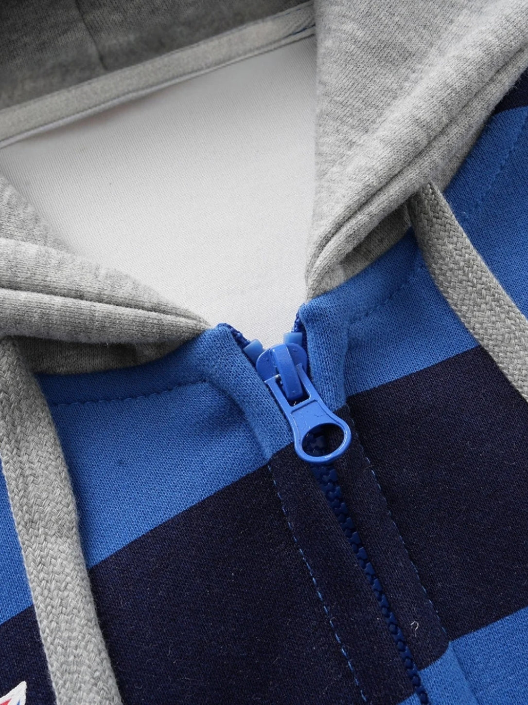 DCRB Striped Zip Hoodie