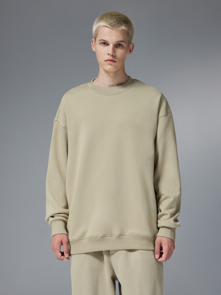 Decarba Fleece Crewneck Sweater