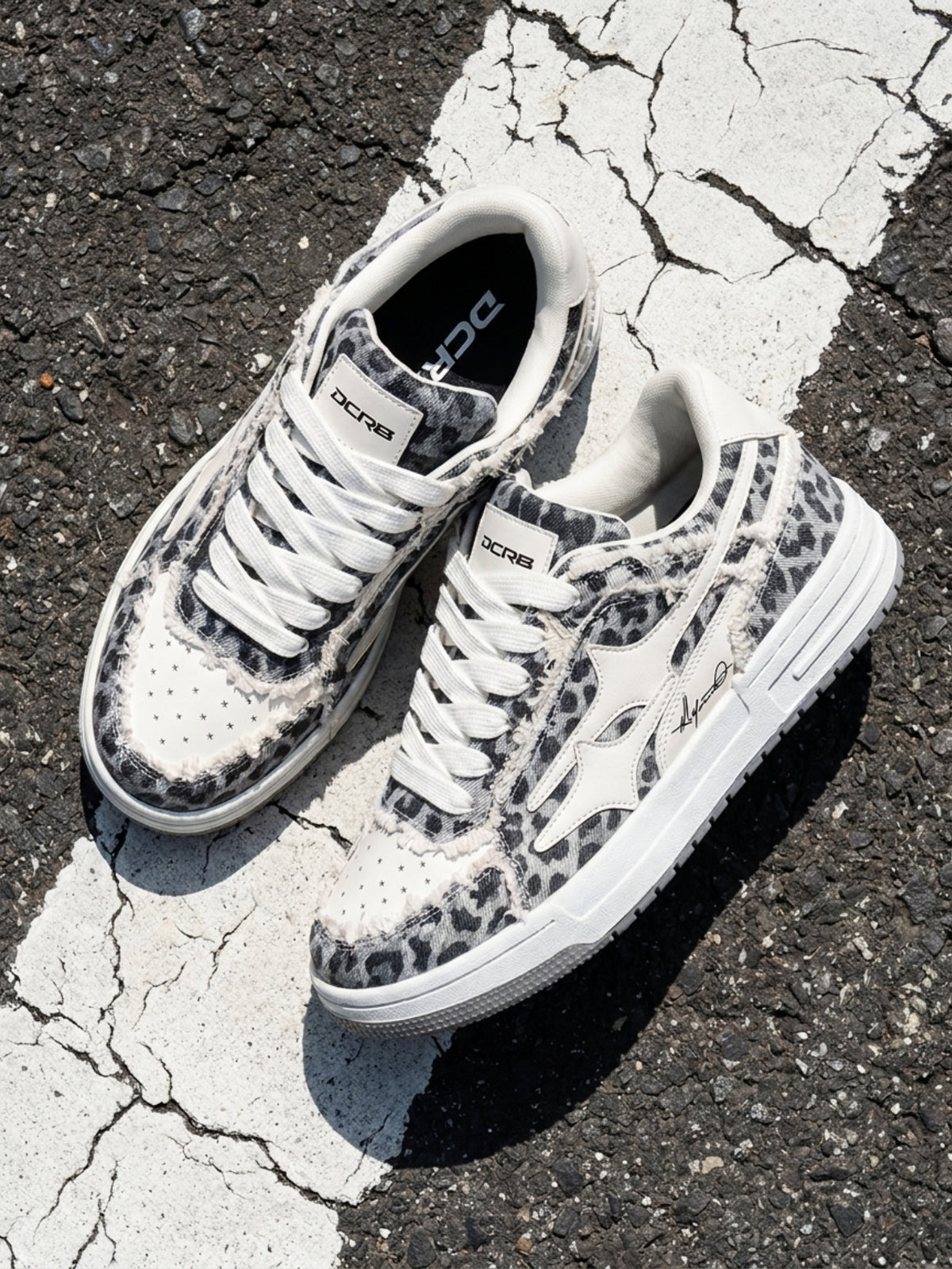 DCRB Ash Leopard Sneakers