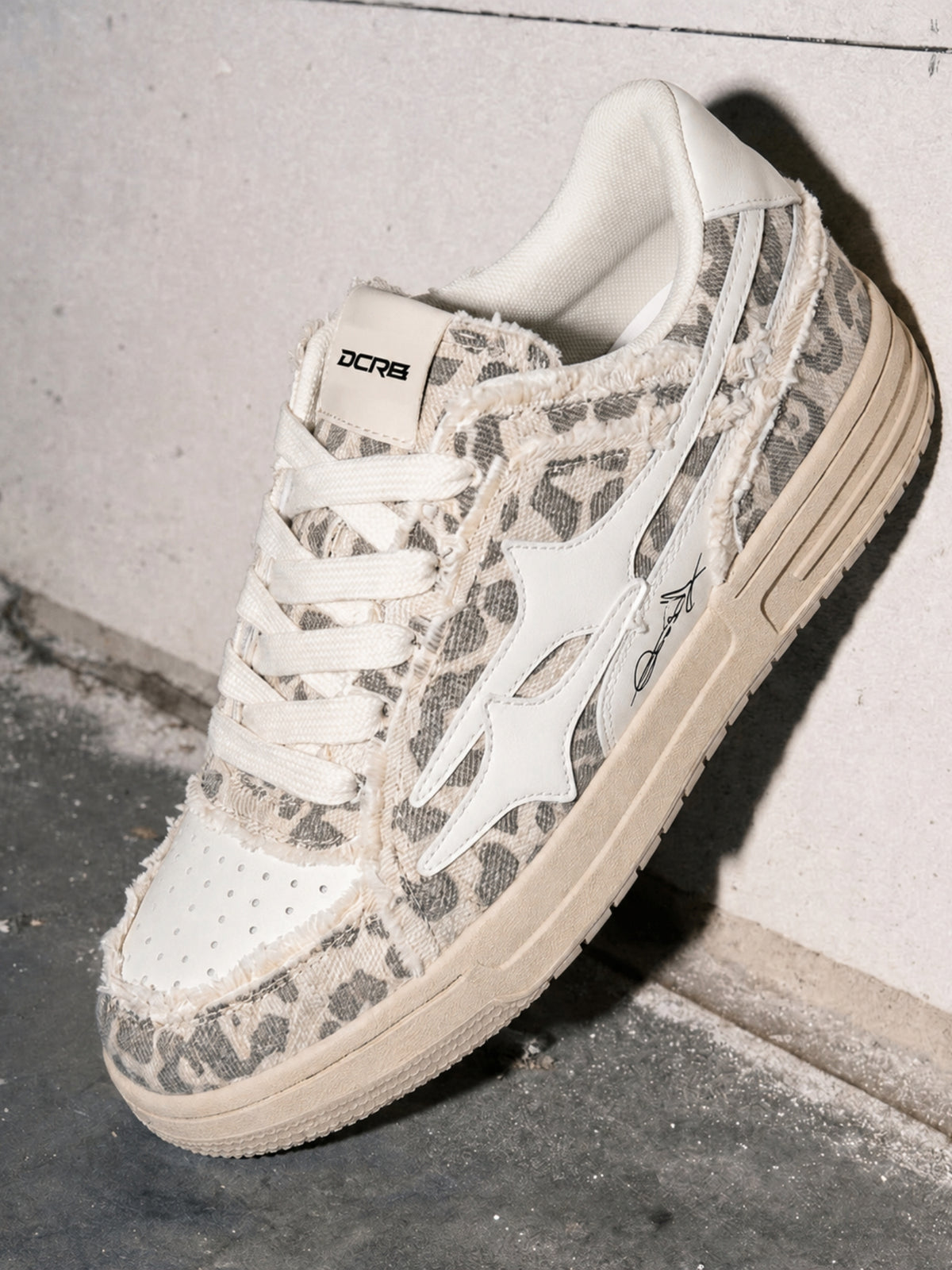 DCRB Ash Leopard Sneakers