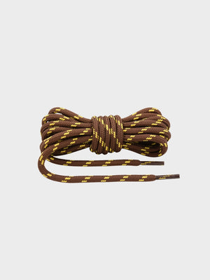Dark Brown / Yellow