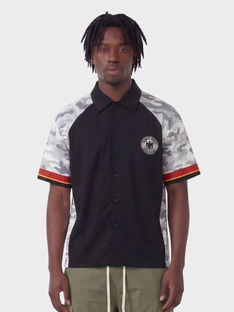 DCRB Camo Football Mesh Tee