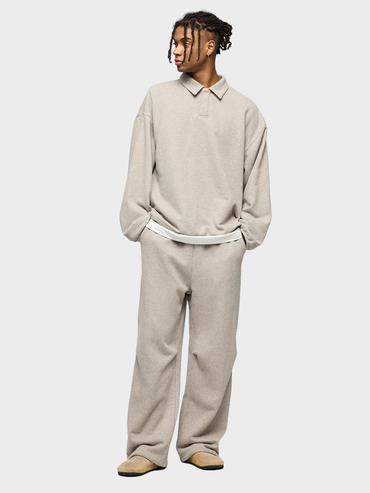 Decarba Straight Fleece Sweatpants