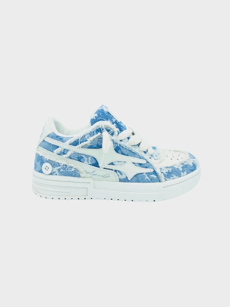 DCRB Broken Denim Sneakers