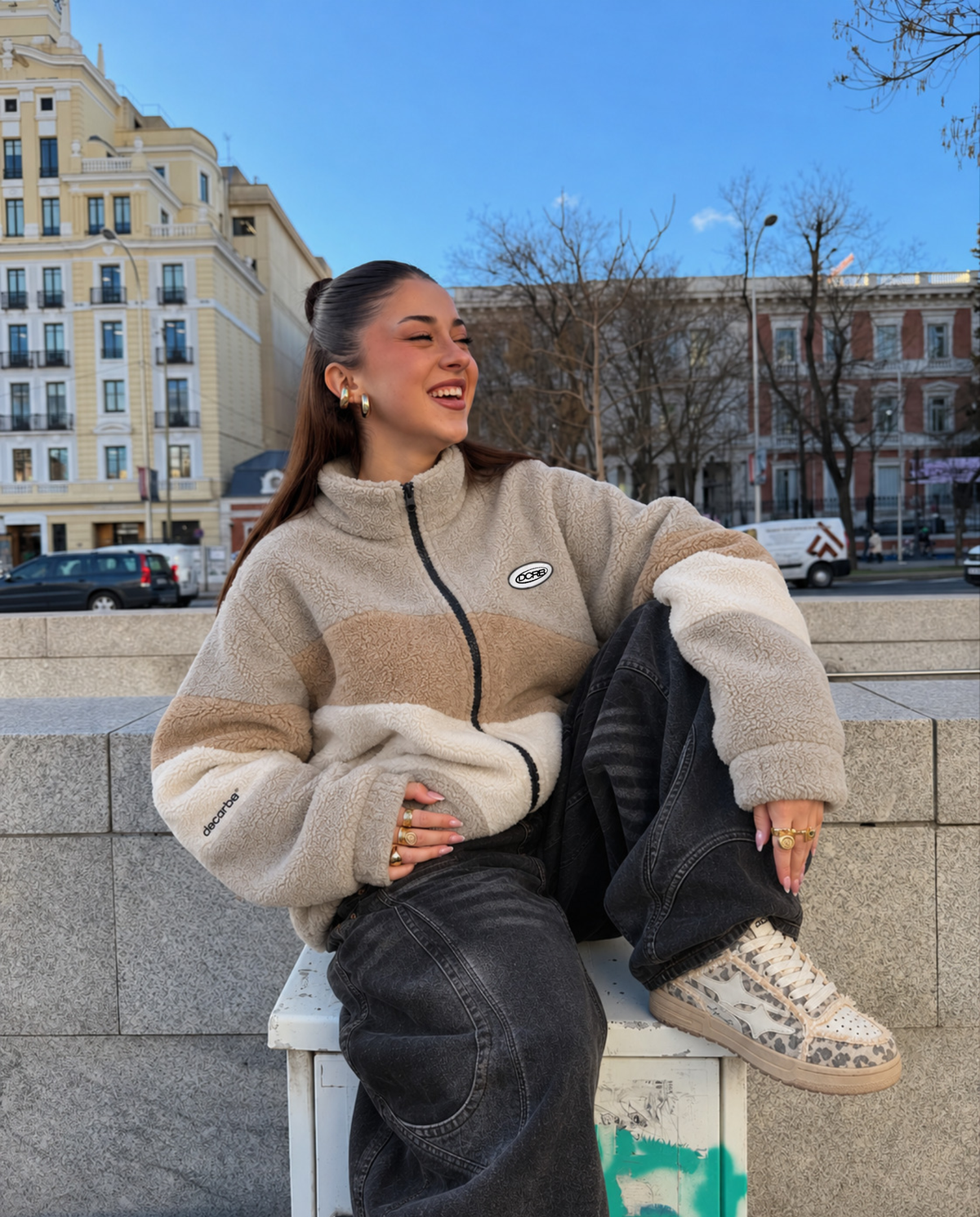Decarba x Fuzzy Retro Fleece Jacket