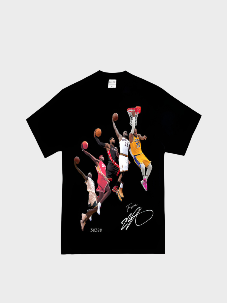 DCRB Lebron Past and Present Dunks