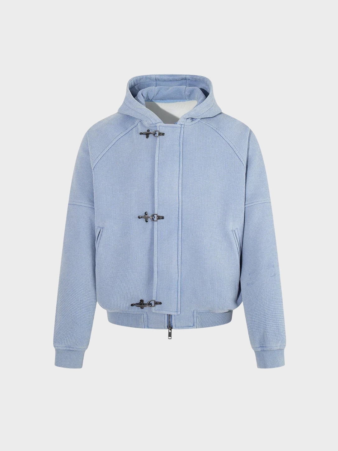 DCRB Waffle Clasp Zipper