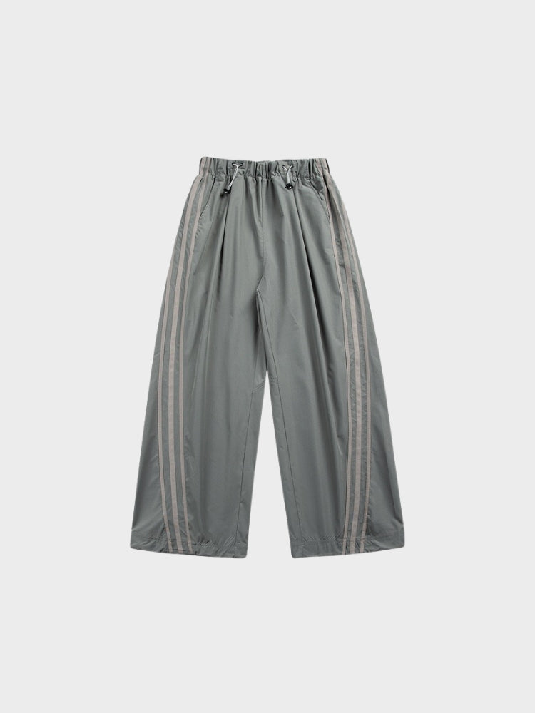 DCRB Striped Quick Dry Parachute Joggers