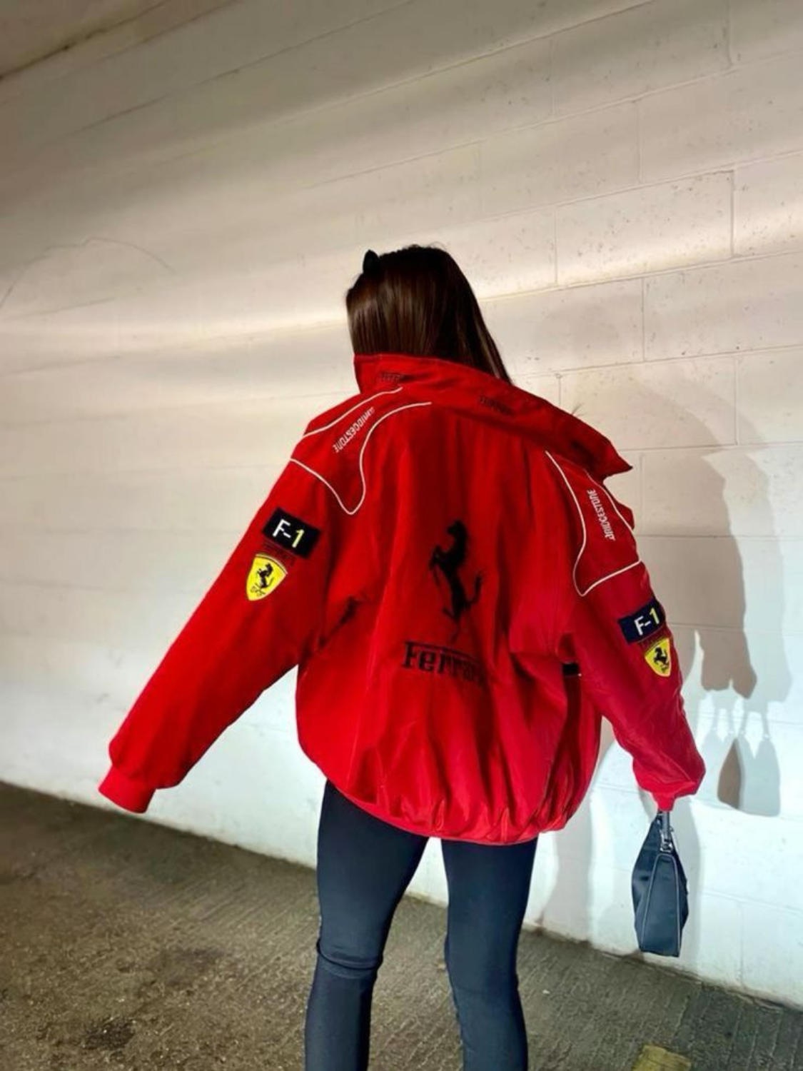 Vintage Red Ferrari Jacket