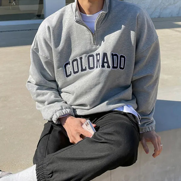 Vintage Colorado Pullover with Zipper